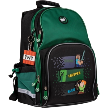 Рюкзак школьный полукаркасный Yes S-100 Minecraft (559760) - Pampik - 2