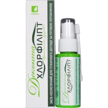 Спрей-догляд за ротовою порожниною Хлорфіліпт, 30 мл - Pampik