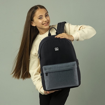 Рюкзак GoPack Education Teens GO24-140L-4 сірий - Pampik - 14