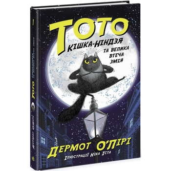 Тото. Кішка-ніндзя та велика втеча змія. Книга 1 - Дермот О'Лірі (Ч1522001У) - Pampik