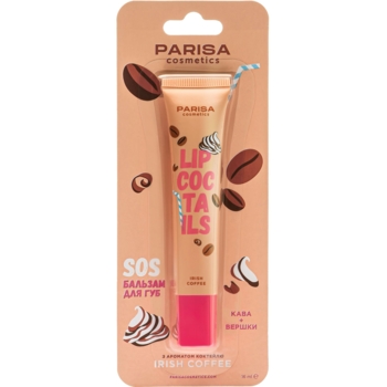 SOS-бальзам для губ Parisa Lip Cocktails LC-04, тон 04 (Irish Coffee), 16 мл - Pampik - 3