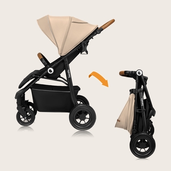 Прогулянкова коляска Lionelo Natt Beige Sand - Pampik - 17