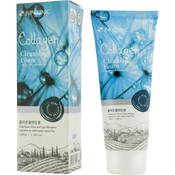 Омолоджуюча піна з колагеном 3W Clinic Collagen Foam Cleansing 100 мл - Pampik