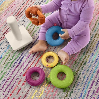 Пірамідка Fisher-Price Розвиток сенсорики (HXK47) - Pampik - 9