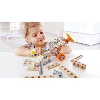 Конструктор Hape Junior Inventor Стартовий 42 елементи (E3031) - Pampik - 5