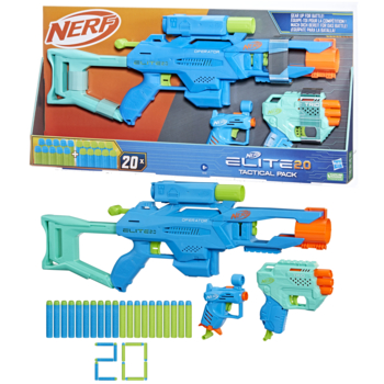 Набір із 3 бластерів Hasbro Nerf Elite 2.0 (F6146) - Pampik - 2