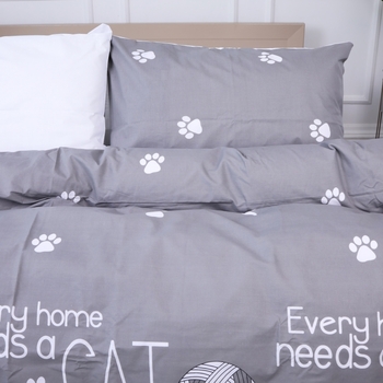 Комплект постельного белья MirSon Ranforce Elite 17-4737 Cat's paws 110 х 140 см - Pampik - 2