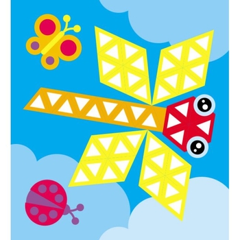 Мозаика с наклеек Ранок Треугольники (С166055У) - Pampik - 7