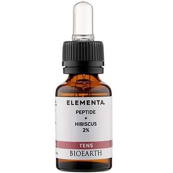 Концентрат Bioearth Elementa Tens Peptide + Hibiskus 2% 15 мл - Pampik