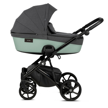 Коляска універсальна Tutis Viva 4 2 в 1 Leather Sage - Pampik - 5