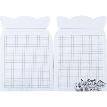 Блокнот Kite Roar cat B6 в клеточку 48 листов (K24-461-1) - Pampik - 3