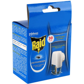 Электрофумигатор с жидкостью против комаров Raid 30 ночей - Pampik - 2