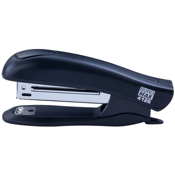 Степлер Buromax пластиковый №10, 10 листов черный (BM.4126-01) - Pampik