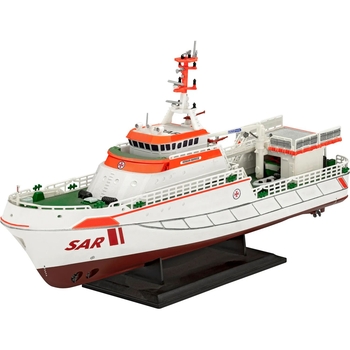 Сборная модель Revell Поисково-спасательное судно Hermann Marwede уровень 4, масштаб 1:200, 78 деталей (RVL-05812) - Pampik - 4