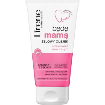 Гель-олія для тіла Lirene Bede Mama інтенсивне зволоження 150 мл - Pampik