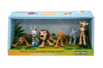 Уценка. Набор фигурок Baby Team Сафари (8830) - Pampik - 2