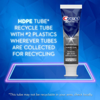 Відбілююча зубна паста Crest 3D White Advanced Charcoal, 107 г - Pampik - 7