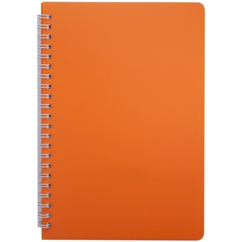Тетрадь Buromax Bright на пружине В5, 60 листов оранжевая (BM.24554155-11) - Pampik