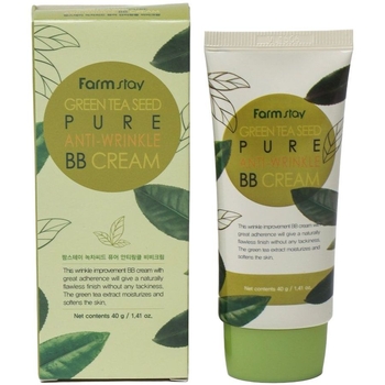 BB-крем для обличчя FarmStay Green Tea Seed Pure Anti-Wrinkle BB Cream 40 г - Pampik - 4