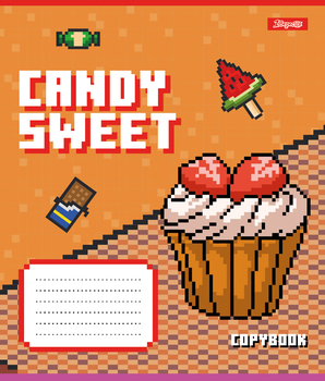 Набор тетрадей 1 Вересня Candy sweet А5, в линию, 12 листов, 25 шт. (767217) - Pampik - 3