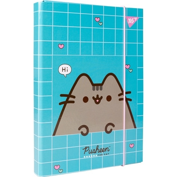 Папка для зошитів Yes Pusheen В5, картонна (500239) - Pampik