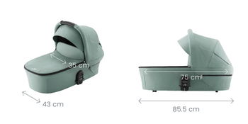 Люлька Britax Romer Smile 5Z urban olive (4000984912432) - Pampik - 5