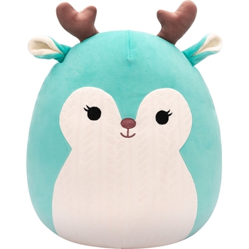 Мягкая игрушка Squishmallows Олень Лопсанг 30 см (SQCR06688) - Pampik - 5