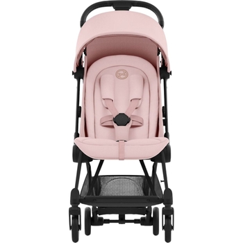 Прогулянкова коляска Cybex Coya Matt Black Peach Pink (522004345) - Pampik - 3
