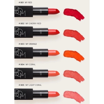 Губная помада Beauty of Majesty BOM My Lipstick #809 My Chili Red 3.5 г - Pampik - 9