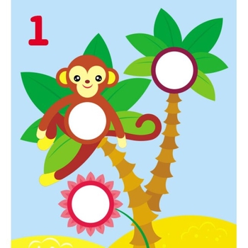 Мозаика с наклеек Ранок Кружочки (С166050У) - Pampik - 6