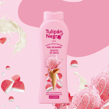 Гель для душу Tulipan Negro Strawberry Kisses, 650 мл - Pampik - 2