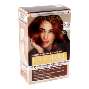 Крем-фарба для волосся L'oreal Paris Excellence Creme №5UR - Pampik - 5