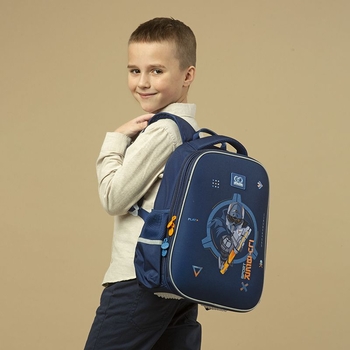 Рюкзак GoPack Education полукаркасный GO24-165M-8 Cyber ​​Game - Pampik - 15