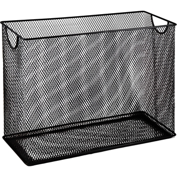 Короб для підвісних файлів Buromax металевий 31.5x14x24.5 см чорний (BM.6236-01) - Pampik