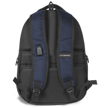Рюкзак міський Swissbrand Ribe 20 Navy (SWB_BLRIB603U) - Pampik - 2