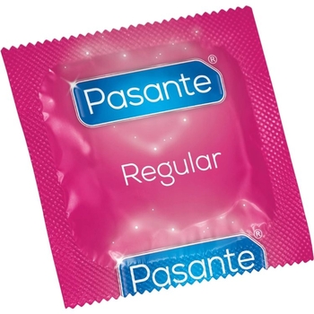 Презервативи Pasante Regular з сильно розширеною головкою 12 шт. (5032331008160) - Pampik - 2