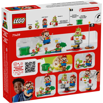 Конструктор LEGO Super Mario Пригоди з інтерактивним LEGO Маріо, 218 деталей (71439) - Pampik