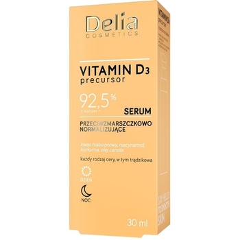Сыворотка Delia Cosmetics Vitamin D3 нормализующая против морщин 30 мл - Pampik