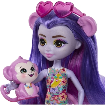 Игровой набор Enchantimals Sunshine beach Тропический бассейн Обезьяна Мэгги (HTW73) - Pampik - 4