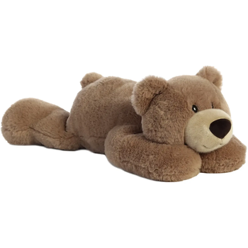 Игрушка мягконабивная Aurora Медведь лежачий мокко 51 см (180090B) - Pampik - 4