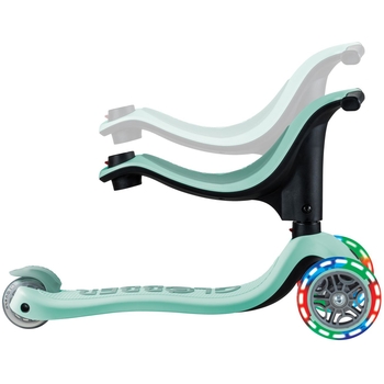 Самокат Globber Go up Sporty, з 1 року до 20/50 кг, м'ятно-фісташковий (452-706-4) - Pampik - 10