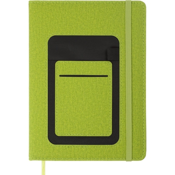 Ежедневник датированный Buromax Combi 2024 A5 зеленый (BM.2191-36) - Pampik