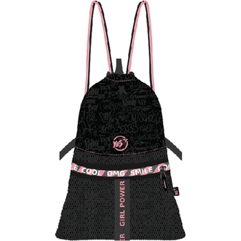 Сумка для спорта Yes SB-15 Cool girls черная (558766) - Pampik - 2