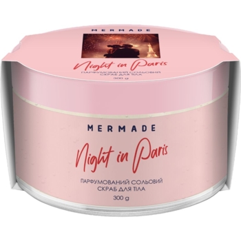 Парфюмированный солевой скраб для тела Mermade Night in Paris 300 г - Pampik