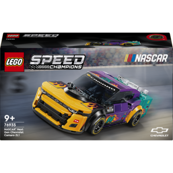 Конструктор LEGO Speed Champions NASCAR Next Gen Chevrolet Camaro ZL1, 328 деталей (76935) - Pampik