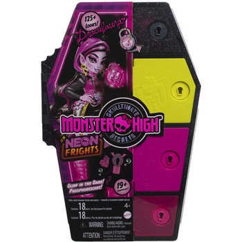 Набір-сюрприз Monster High Skulltimate Secrets Неонові та бомбезні Жахо-секрети Дракулори (HNF78) - Pampik - 5
