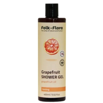 Гель для душу Folk&Flora Грейпфрут, 400 мл - Pampik