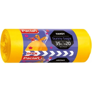 Мешки для мусора Paclan Bunny bags 35 л, 20 шт. - Pampik