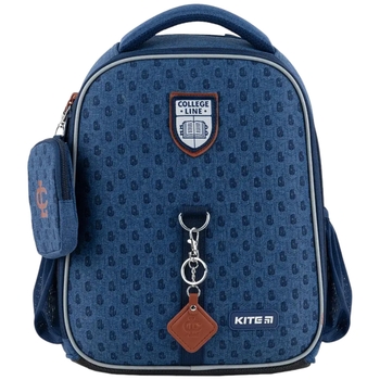Каркасный рюкзак Kite College Line синий 35 x 26 см (K24-555S-4) - Pampik