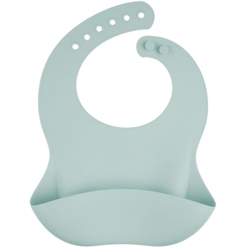 Слинявчик силіконовий Canpol Babies з кишенькою (51/030_gre) - Pampik